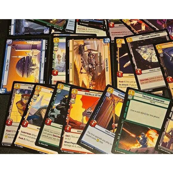Lot Of 200+ Star Wars Unlimited TCG Cards - Picture 3 of 3